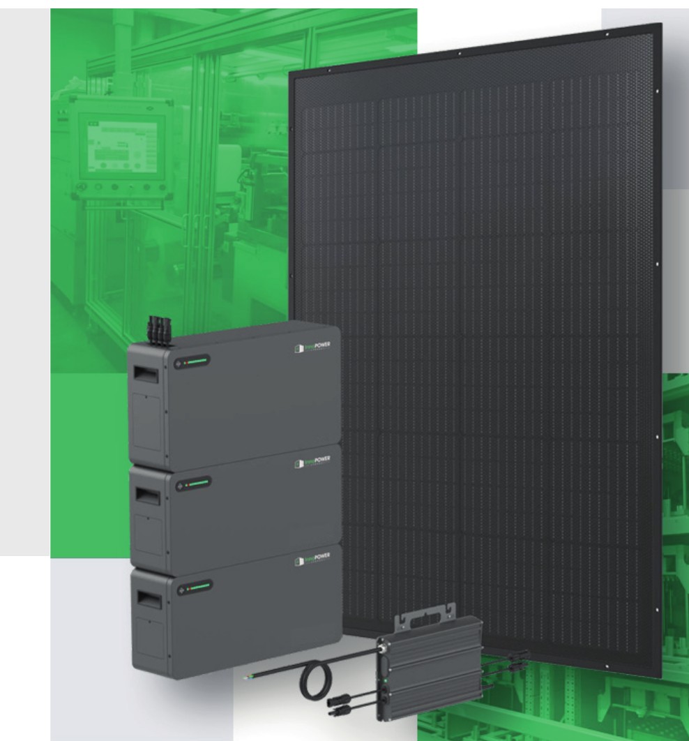 European balcony solar storage system reference